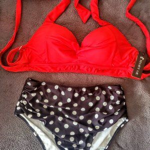 M- Tempt Me Retro Swimsuit